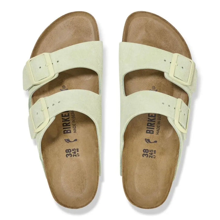 Birkenstock Arizona BS כפכפי בירקנשטוק לאישה זמש ליים