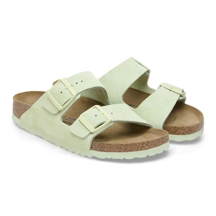 Birkenstock Arizona BS כפכפי בירקנשטוק לאישה זמש ליים