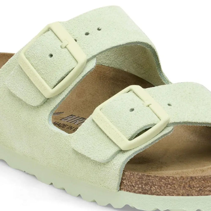 Birkenstock Arizona BS כפכפי בירקנשטוק לאישה זמש ליים