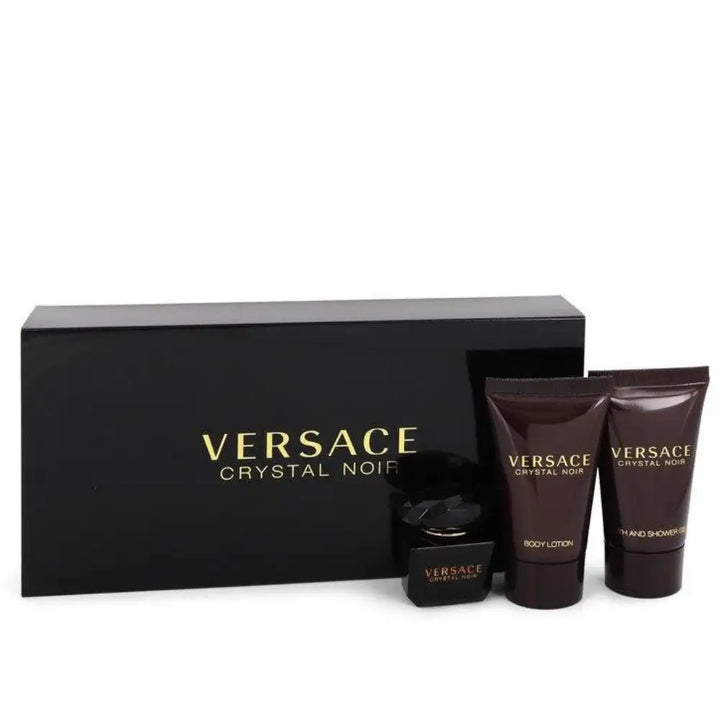 Versace Crystal Noir Mini Set מארז נסיעות