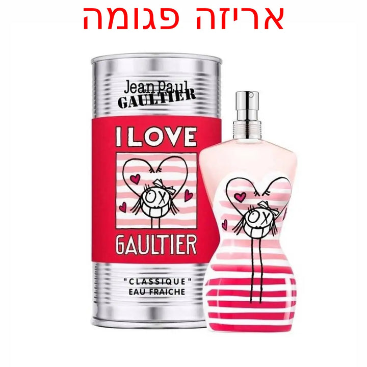 Jean Paul Gaultier Classique Eau Fraîche (I Love Gaultier) EDT 100ml בושם לאישה אריזה פגומה