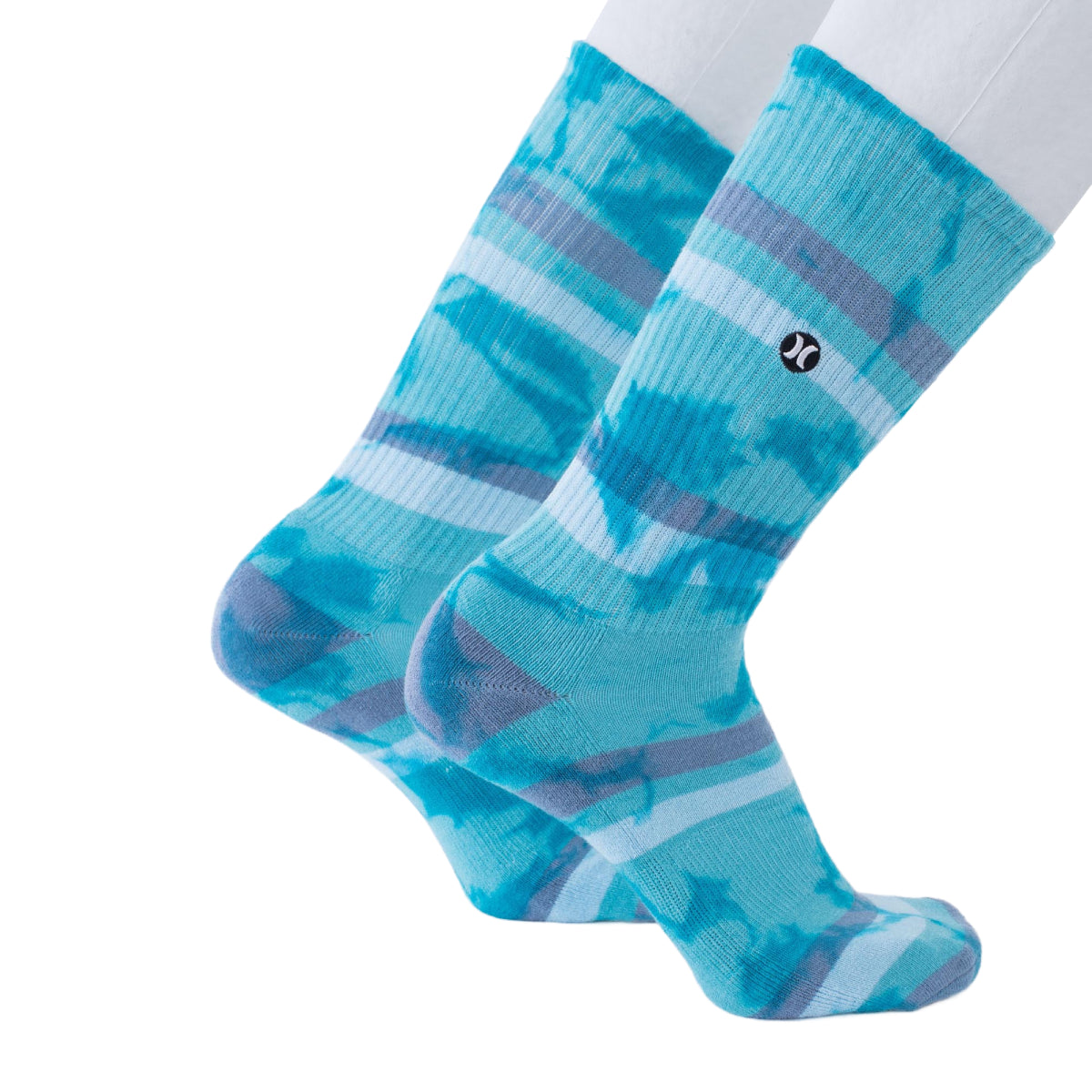 Hurley H2O Dri Tie Dye Blue זוג גרבי הארלי כחול טאי-דאי