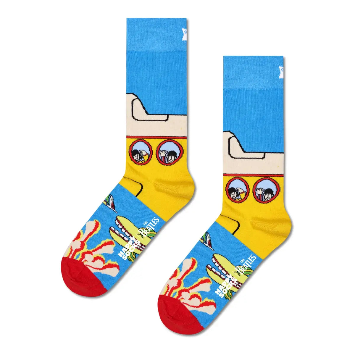 Happy Socks The Beatles מארז 3 זוגות גרביים הביטלס