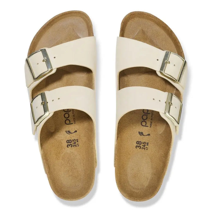 Birkenstock Arizona Pap Flex Platform כפכפי בירקנשטוק בז' לנשים בשיתוף פעולה עם פפיליו