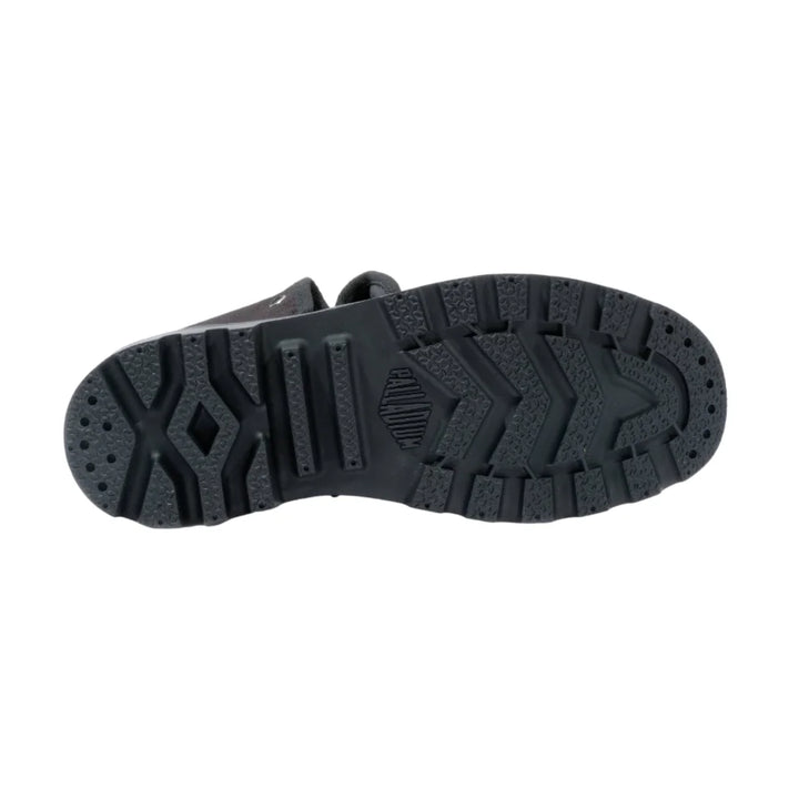 Palladium Baggy Coated Black נעלי פלדיום שחורות עם קיפול לגבר