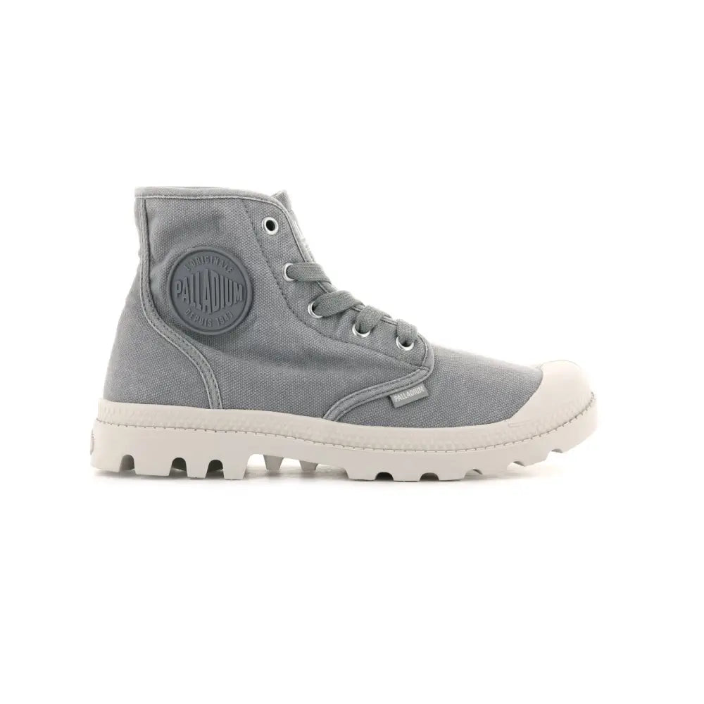 Palladium Pampa Hi נעלי פלדיום אפורות לאישה