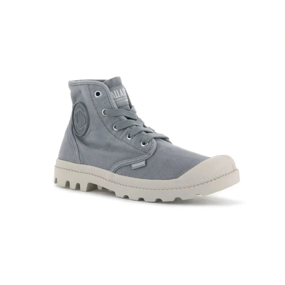 Palladium Pampa Hi נעלי פלדיום אפורות לאישה