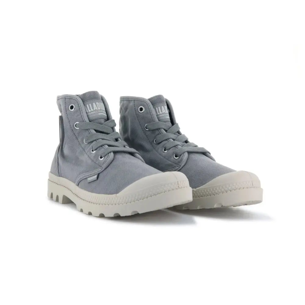 Palladium Pampa Hi נעלי פלדיום אפורות לאישה