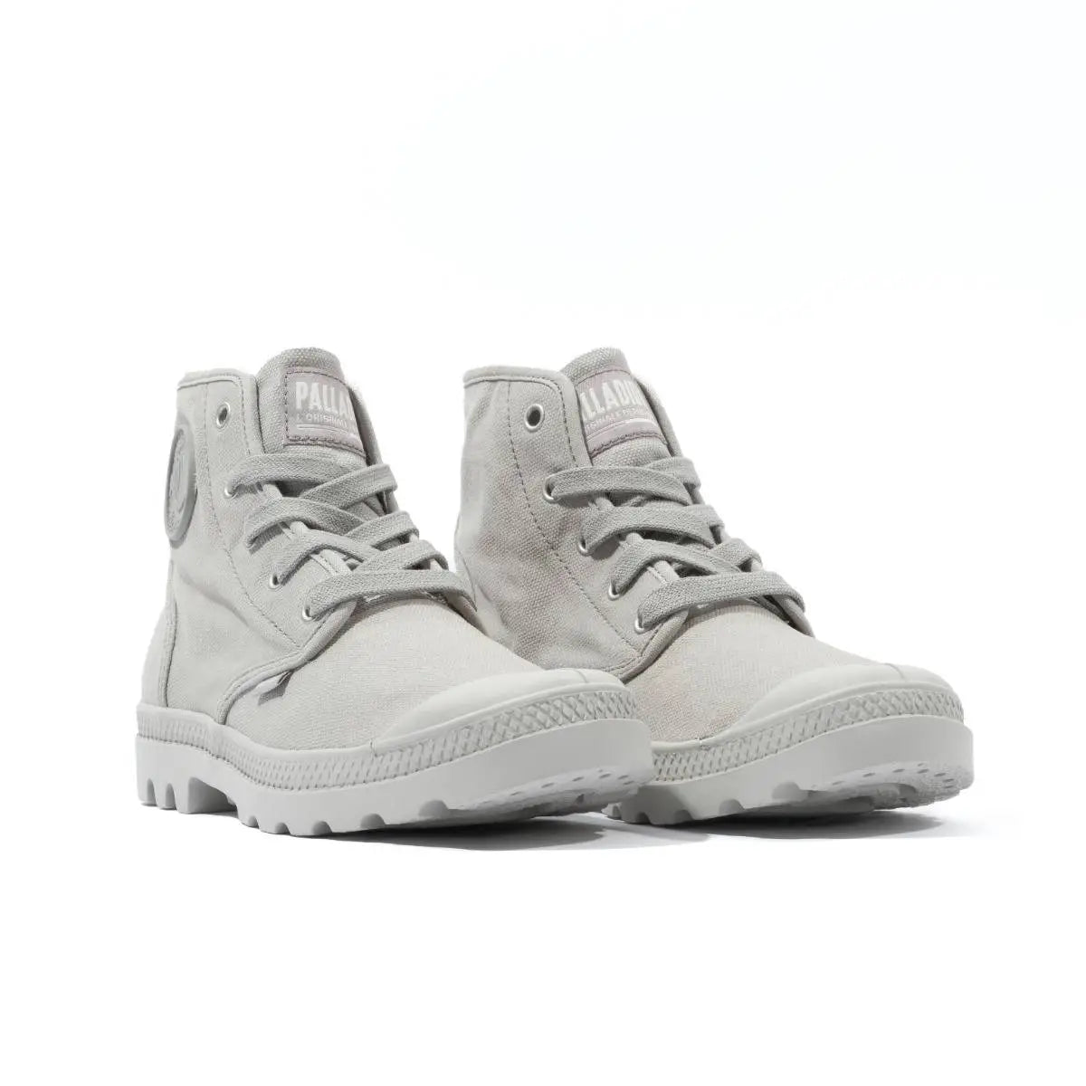 Palladium Pampa Hi Flint Grey נעלי פלדיום אפור בהיר לאישה