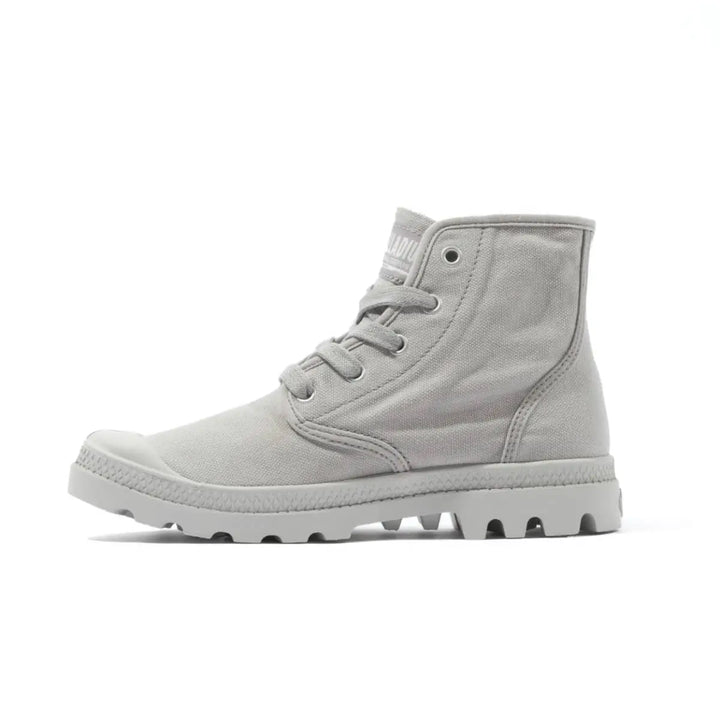 Palladium Pampa Hi Flint Grey נעלי פלדיום אפור בהיר לאישה