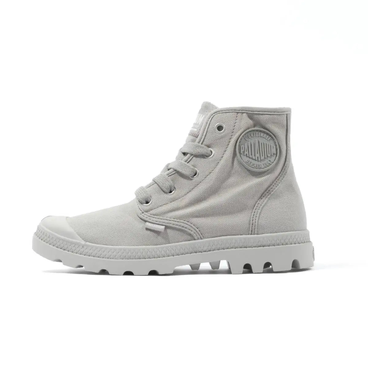 Palladium Pampa Hi Flint Grey נעלי פלדיום אפור בהיר לאישה