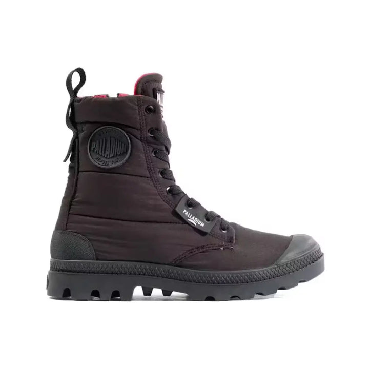 Palladium Pampa Hi Overcush נעלי פלדיום שחורות לאישה