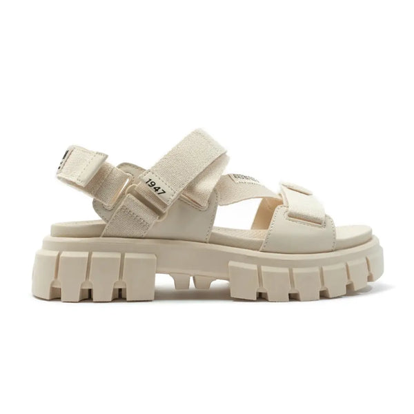 Palladium Revolt Sandal Mono סנדלי פלטפורמה לאישה צבע בז'