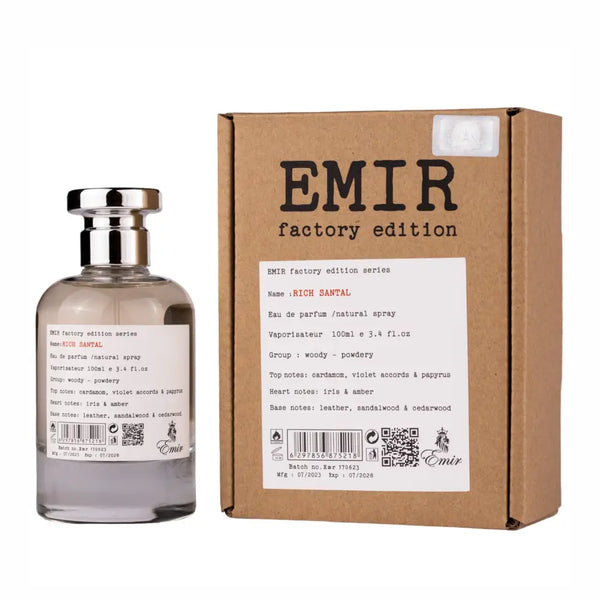 Emir Rich Santal EDP 100ml בושם יוניסקס