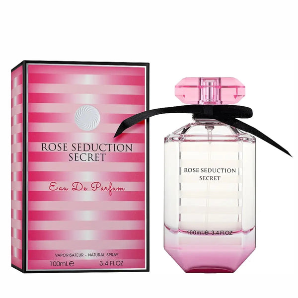 Fragrance World Rose Seduction Secret EDP 100ml בושם לאישה