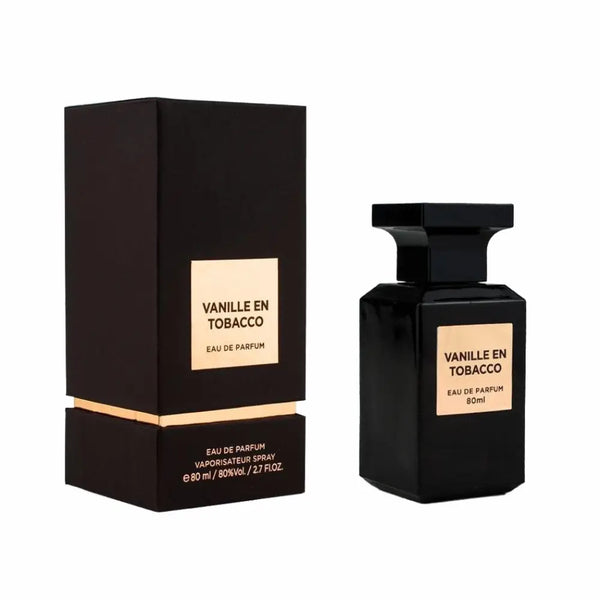 Fragrance World Vanille En Tobacco EDP 80ml בושם יוניסקס