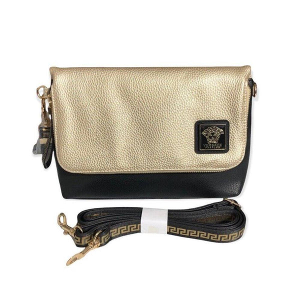 Versace Black & Gold Clutch תיק לאישה