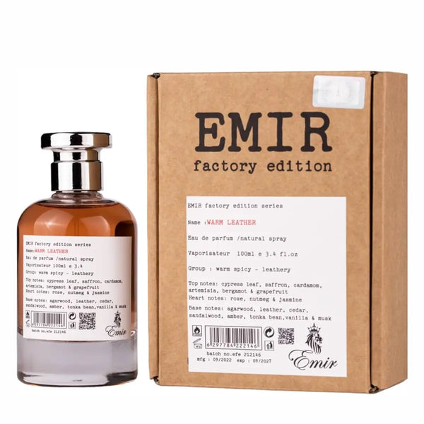 Emir Warm Leather EDP 100ml בושם יוניסקס