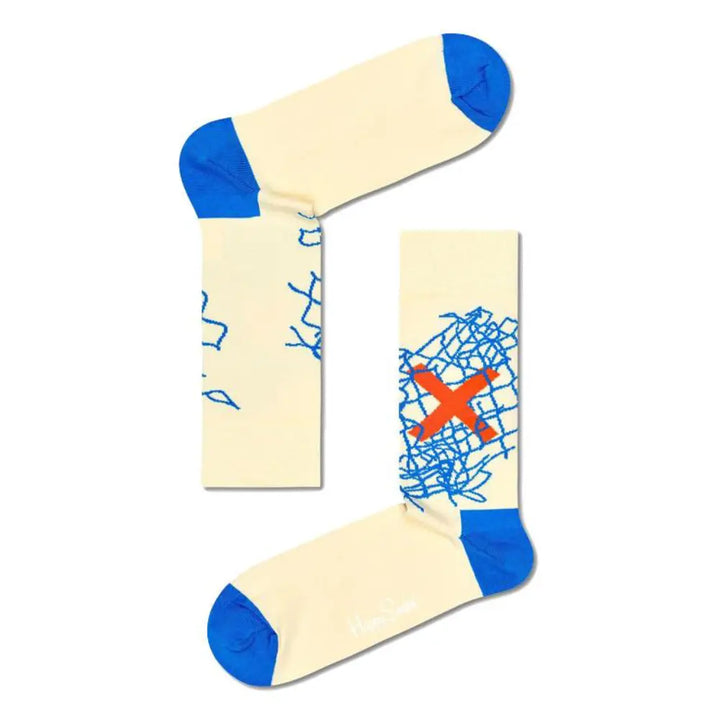 Happy Socks WWF מארז גרביים כחול 4 חלקים מידה 36-40