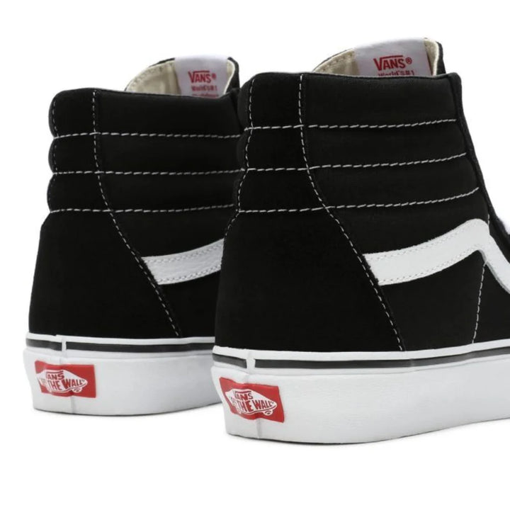 Vans SK8-Hi ואנס סקייט היי שחור לבן לאישה