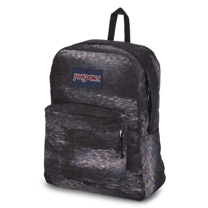 Jansport Superbreak One Screen Static  תיק גב ג'נספורט שחור מסך סטטי