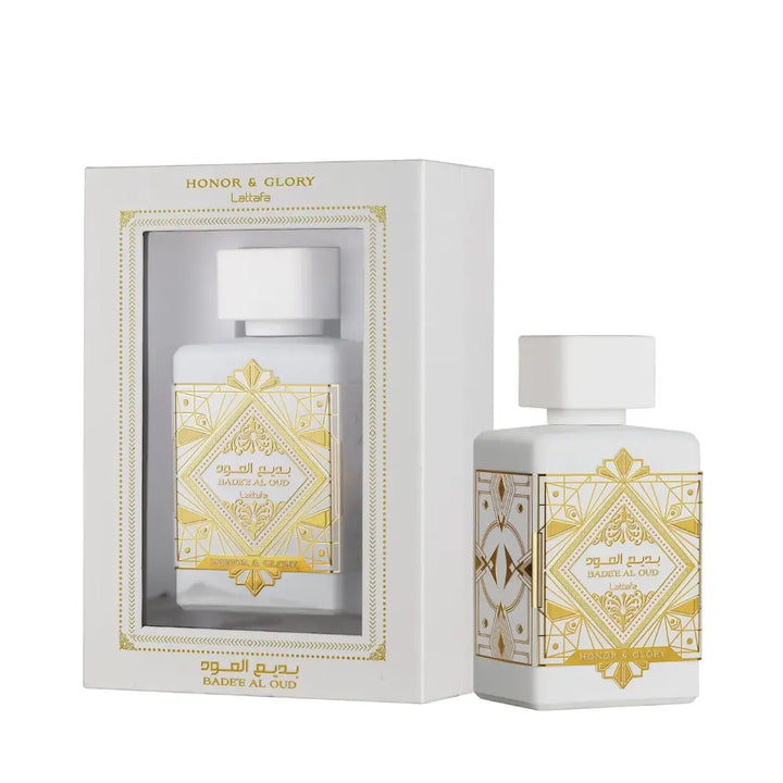 Lattafa Bade'e Al Oud Honor & Glory EDP 100ml בושם יוניסקס