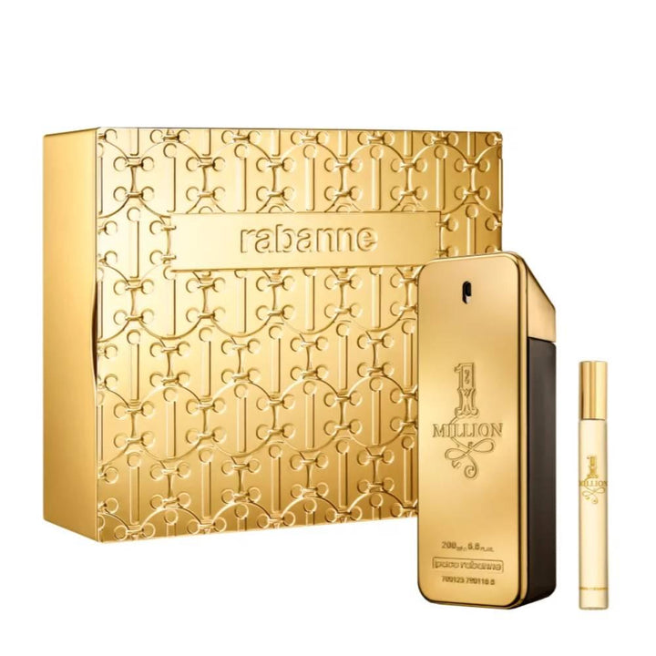 Paco Rabanne One Million 2 Pieces Set 200ml EDT + 10ml EDT סט לגבר