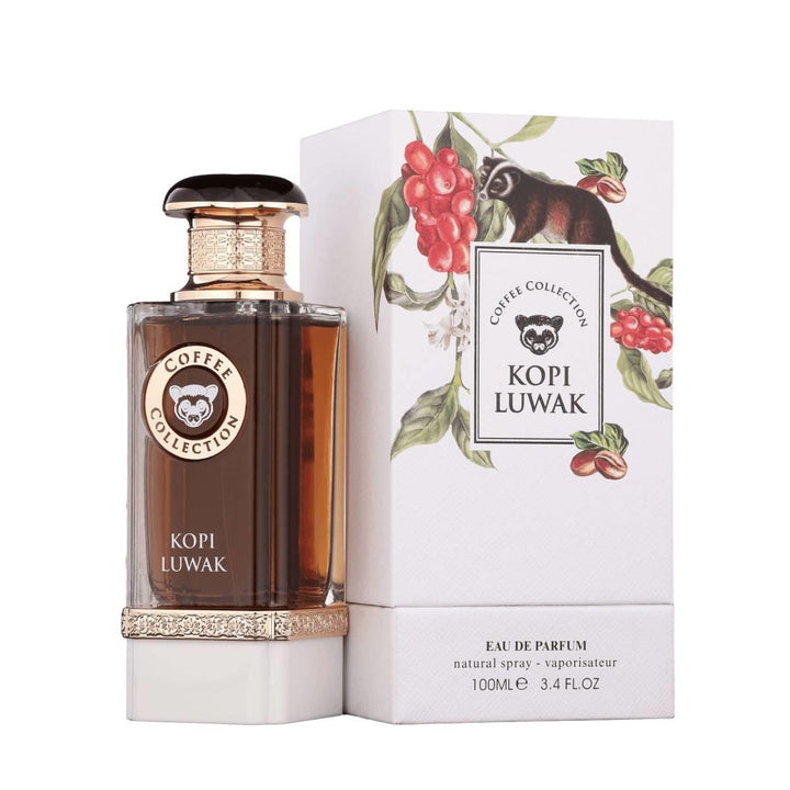 Fragrance World Coffee Collection Kopi Luwak EDP 100ml בושם יוניסקס