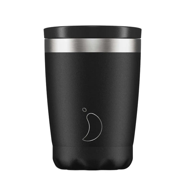 Chilly's Coffee Cup Black Monochrome 340ml כוס תרמית