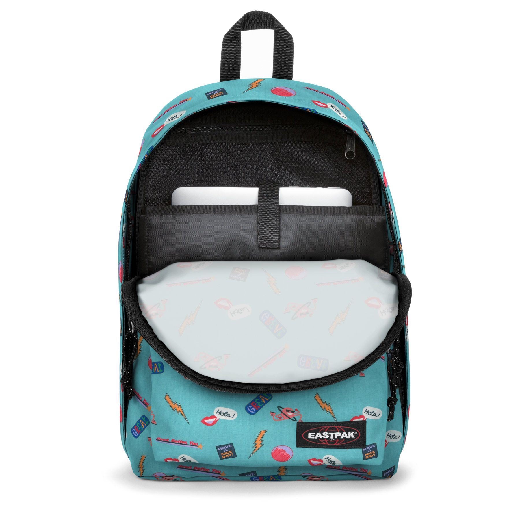 Eastpak Out Of Office Nostalgia Aqua 13.3" תיק גב למחשב נייד