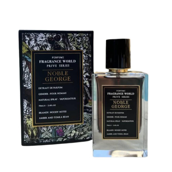 Fragrance World Prive Series Noble George Extrait De Parfum 70ml בושם לגבר