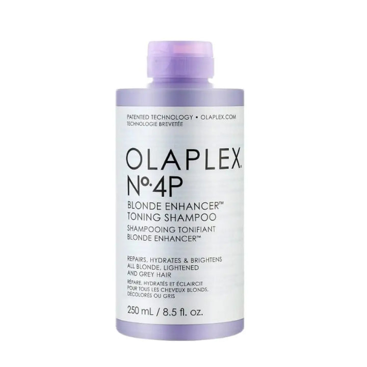 Olaplex No.4 Blond Enhancer Toning Shampoo 250ml שמפו לשיער בלונדיני ואפור