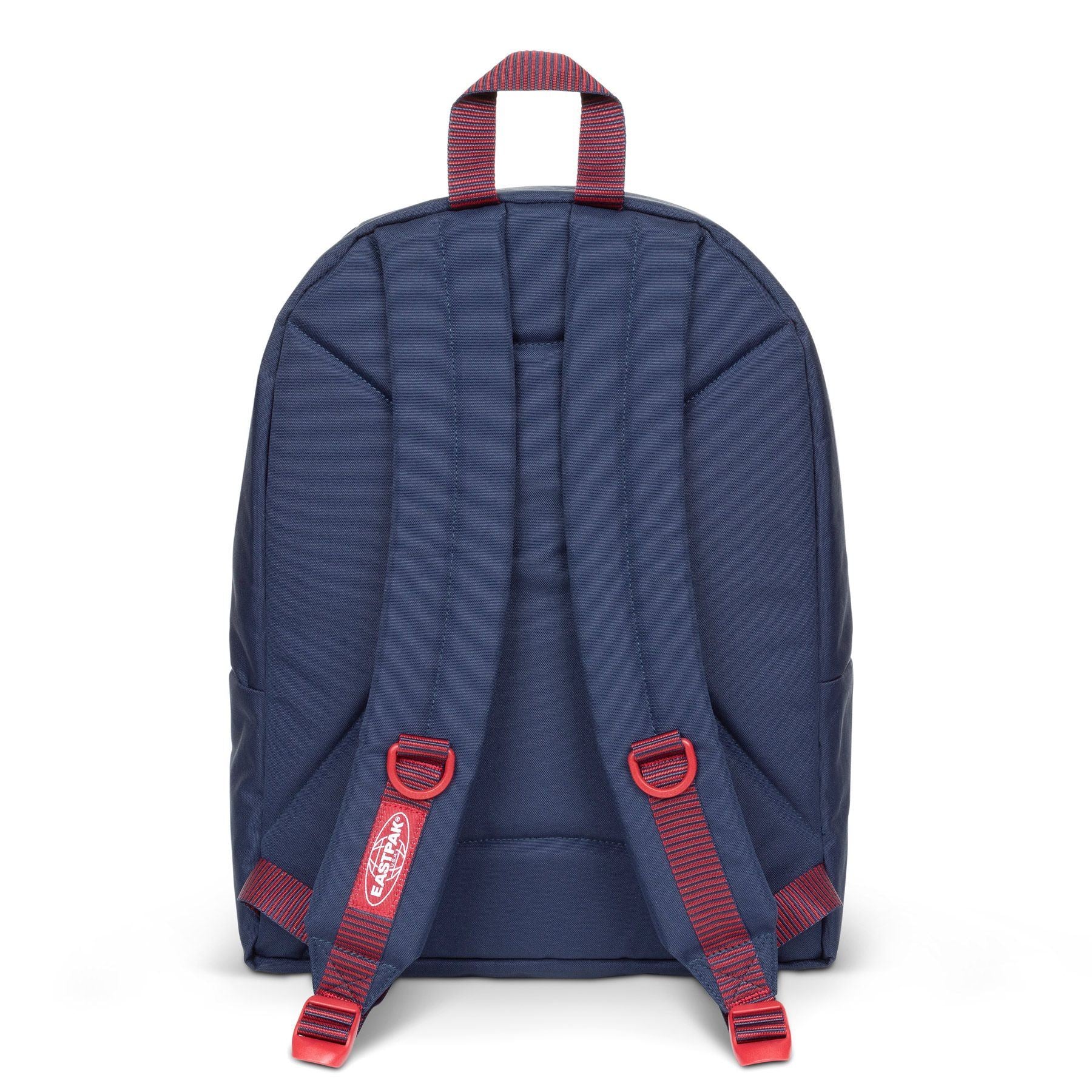 Eastpak Pinnacle Kontrast Stripe Navy תיק גב איסטפק כחול אדום