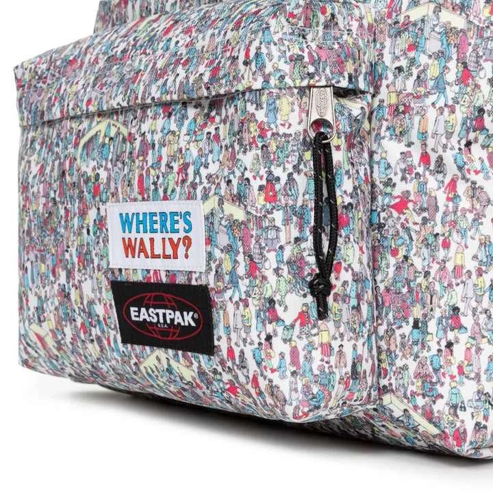 Eastpak Padded Pak'r Wally Pattern White Backpack E006205E1