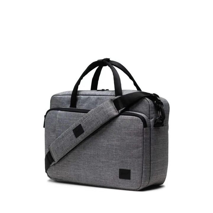 Herschel Tech Gibson Raven Crosshatch 15"/16" תיק צד הרשל גיבסון טק אפור