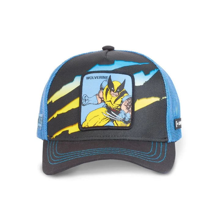 Caps Lab Wolverine כובע מצחייה וולברין שחור כחול