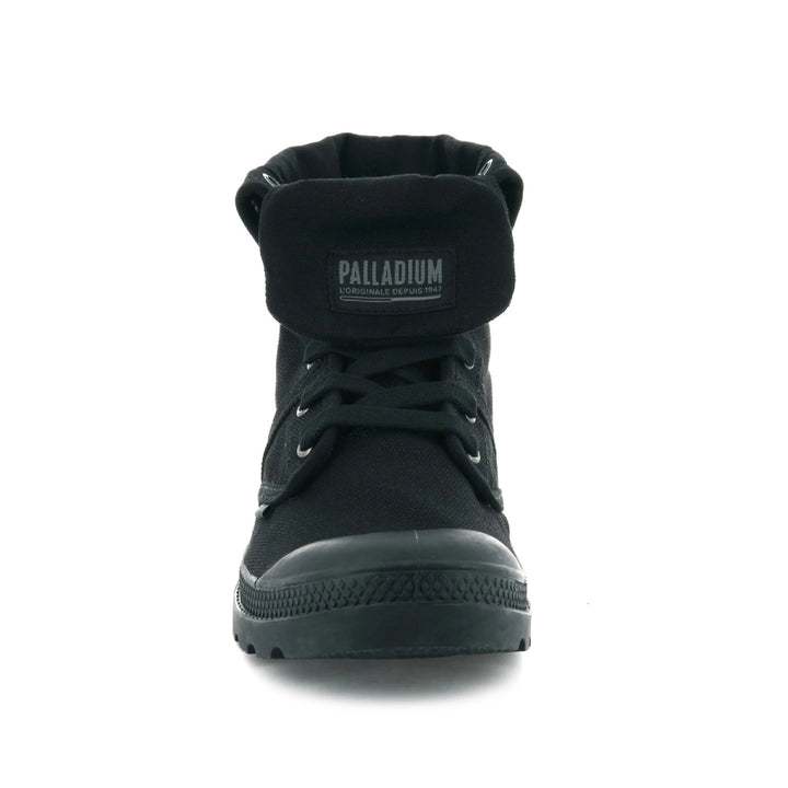 Palladium Baggy Black נעלי פלדיום שחורות עם קיפול לגבר