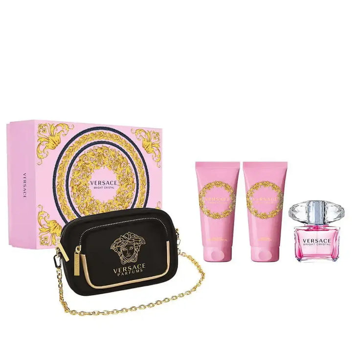 Versace Bright Crystal Gift Set מארז מבושם לאישה