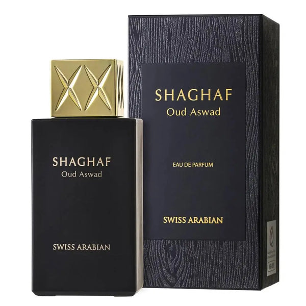 Swiss Arabian Shaghaf Oud Aswad EDP 75ml בושם יוניסקס