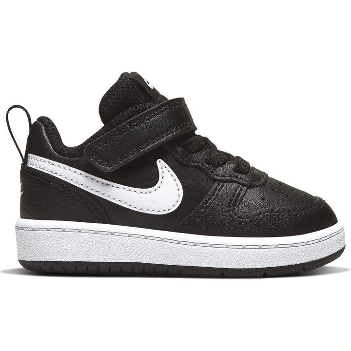 Nike Kids Court Borough Low 2 Black & White | נייק נעלי פעוטות