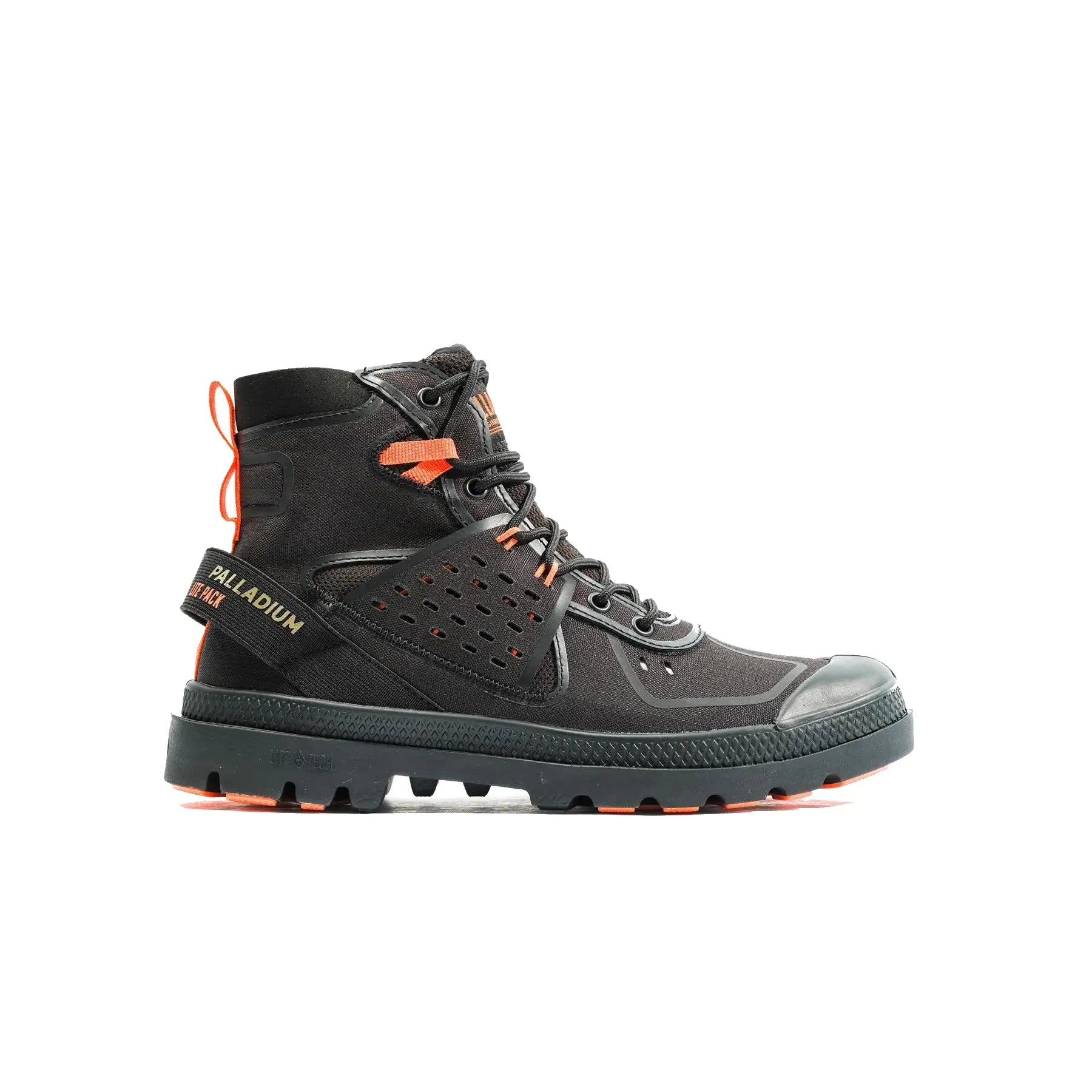 Palladium Pampa Lite+Pack נעלי טיולים קלילות שחור-כתום