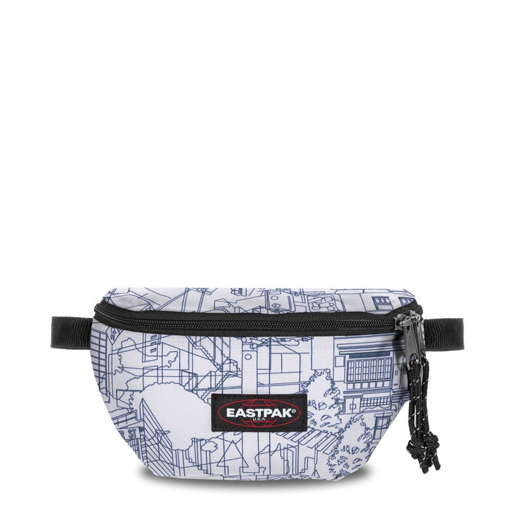 Eastpak Springer פאוץ' לבן איורים