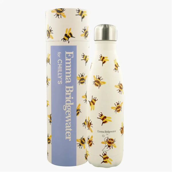 Chilly's Bumblebees Emma Bridgewater 500ml | בקבוק צ'יליז דבורים