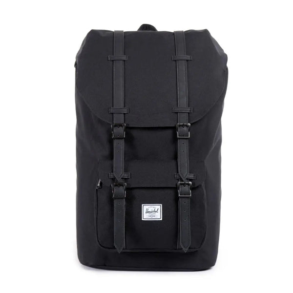 Herschel Little America Black /Black 15" תיק גב הרשל ליטל אמריקה שחור מוחלט