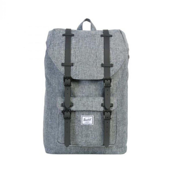 Herschel Little America Mid Vol 13" Raven Gery תיק גב הרשל 17 ליטר