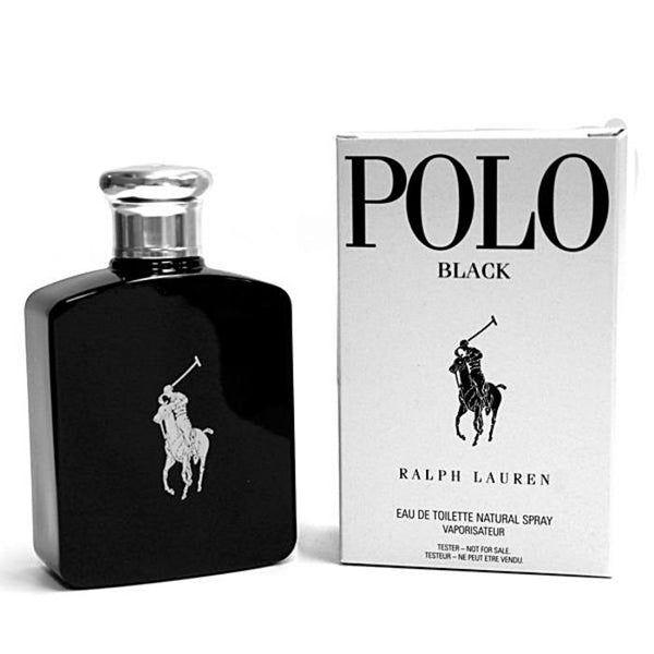 Ralph Lauren Polo Black | 125ml EDT | בושם טסטר לגבר