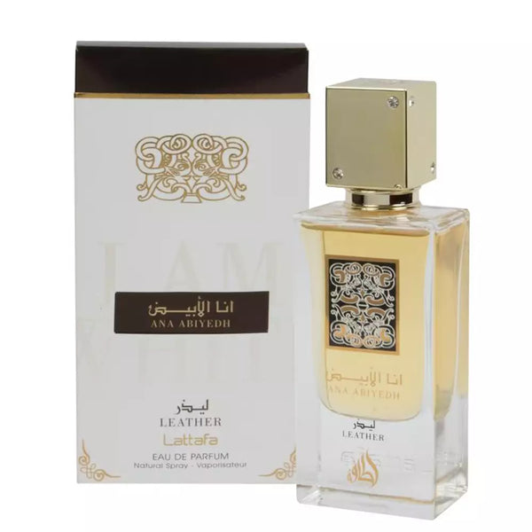 Lattafa Ana Abiyedh Leather EDP 60ml בושם יוניסקס