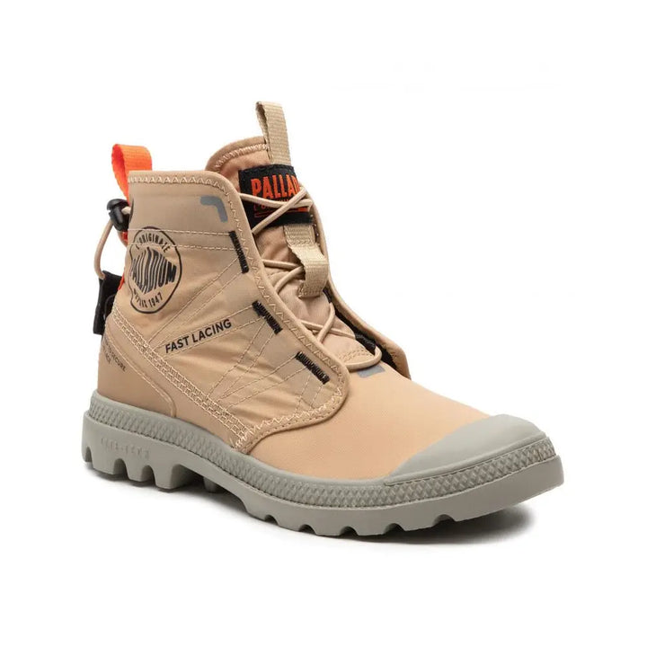 Palladium Pampa Travel Lite Desert נעלי פלדיום חום בהיר לגבר