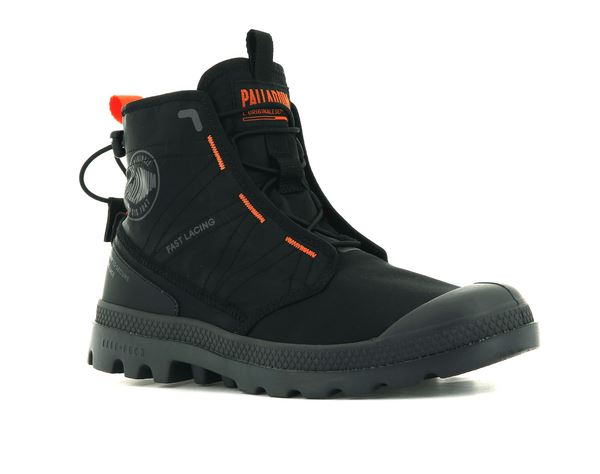 Palladium Pampa Travel Lite | נעלי פלדיום שחורות לגבר