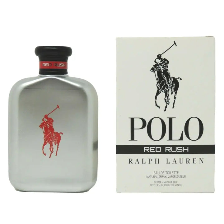 Ralph Lauren Polo Red Rush EDT 125ml בושם טסטר לגבר